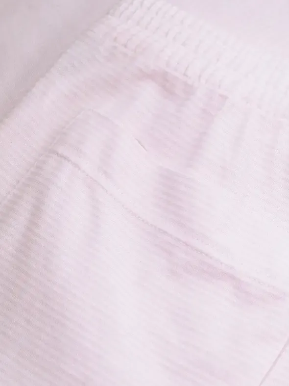 Bigshirt Kurzarm - Striped Cotton Jersey