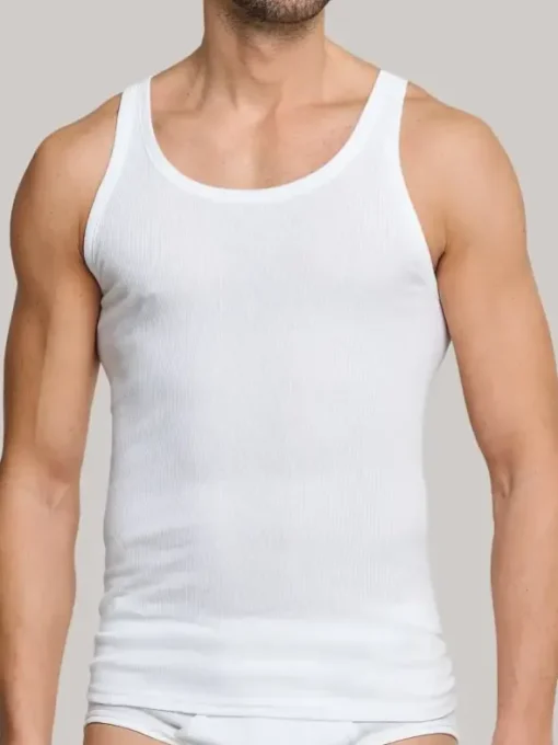 2er-Pack Unterhemden - Cotton Essentials Doppelrip