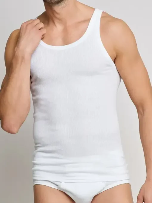 2er-Pack Unterhemden - Cotton Essentials Doppelrip