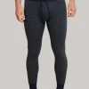 Hose lang - Original Feinripp Melange