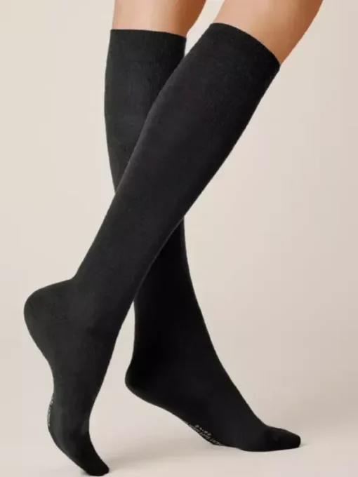 Kniestrumpf - Soft Wool Cotton