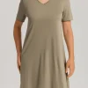 Nachthemd Kurzarm - Cotton Silk