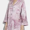 Nachthemd Kurzarm - Cotton/Silk Print