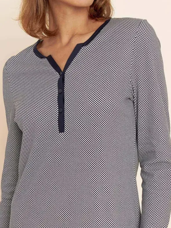 Nachthemd Langarm - Smart Casual