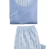 Pyjama kurz - Edelweiß