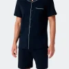 Pyjama kurz - Fine Interlock