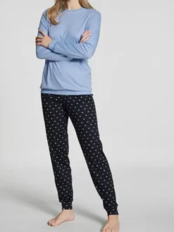 Pyjama mit Bündchen - Night Lovers