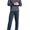 Pyjama mit Bündchen - Relax Streamline