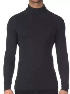 Rollkragen Shirt - Wolle & Seide