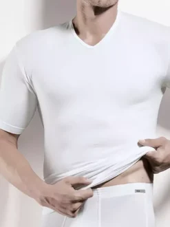 Shirt kurzarm V-Ausschnitt - Comfort Line