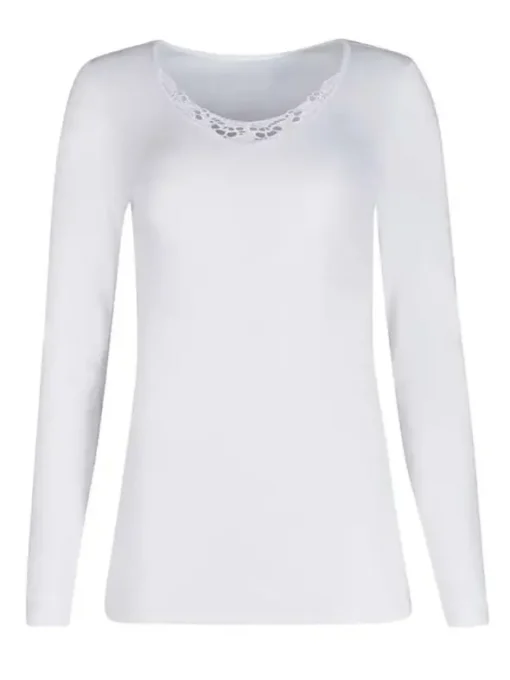 Shirt Langarm - Cotton Embroidery