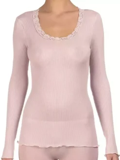 Shirt Langarm - Wolle & Seide