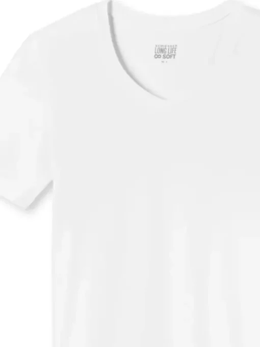 Shirt V-Ausschnitt - Long Life Soft