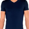 V-Shirt Kurzarm - Tencel soft